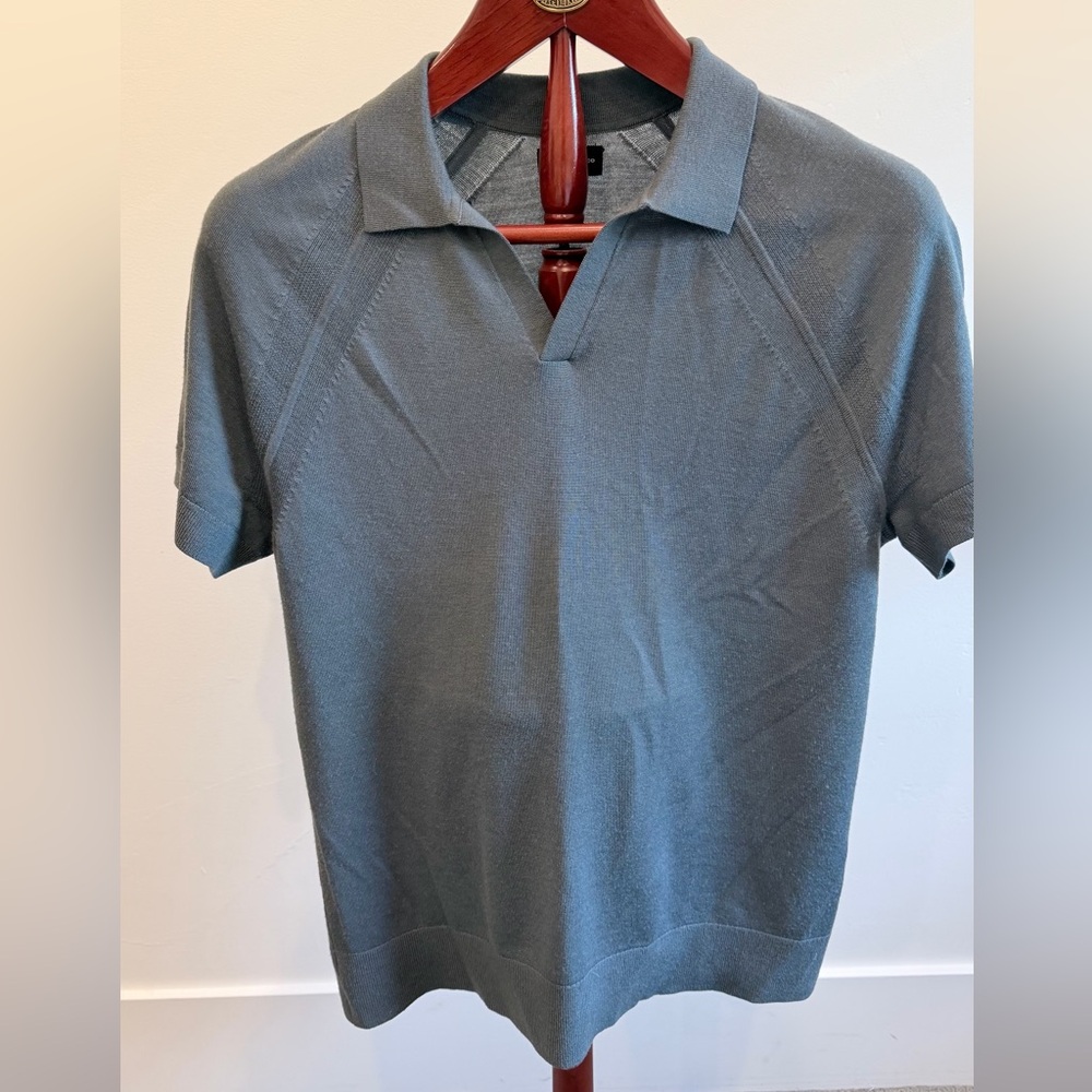 Club Monaco Charcoal Polo Shirt
